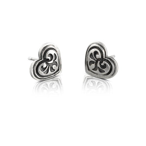 HEART OF LOVE POST EARRINGS