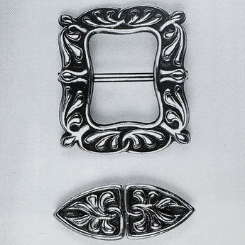Richies silver buckle and brooch inspiration